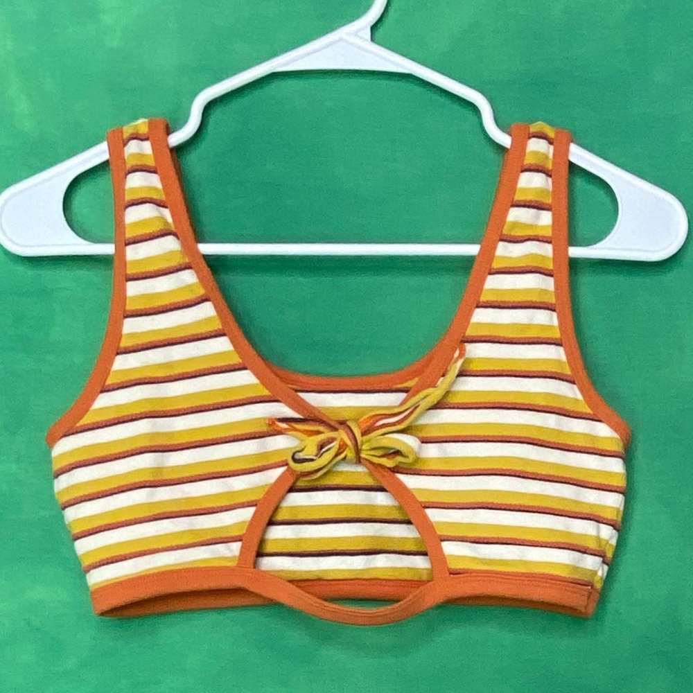 70’s inspired bralette size Large